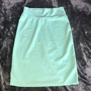 LuLaRoe Cassie Skirt in Mint Sz S